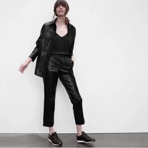 The Reset R Label Vegan Leather Pants sz XS